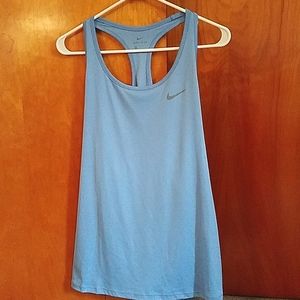 Women's blue XL Nike Dri-fit tank top